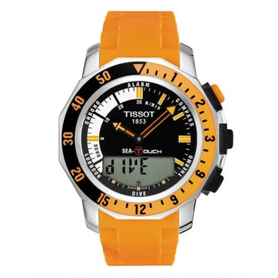 Remontoir à montres pour montre Tissot Touch Sea-Touch Meters Orange