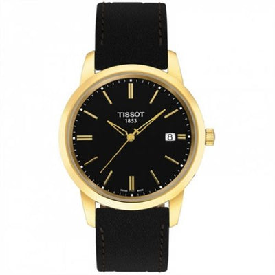 Remontoir à montres pour montre Tissot Dream Dream Quartz 38 Yellow Or PVD / Noire / Strap