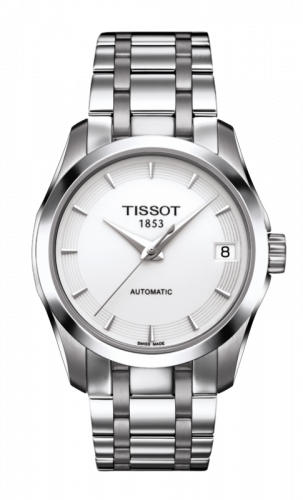 Watch Winder for watch Tissot Couturier Couturier Automatic Ladies Silver