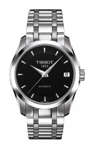 Watch Winder for watch Tissot Couturier Couturier Automatic Ladies Black