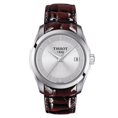 Watch Winder for watch Tissot Couturier Couturier Quartz 32 Stainless Steel / Silver / Strap