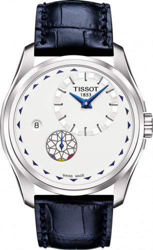 Watch Winder for watch Tissot Couturier Couturier Automatic Small Second Stainless Steel / Silver / Strap / Romania Centenary