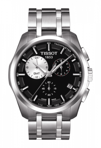 Watch Winder for watch Tissot Couturier Couturier Quartz Chronograph GMT Silver-Eye