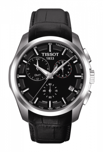 Watch Winder for watch Tissot Couturier Couturier Quartz Chronograph GMT Black