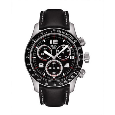 Remontoir à montres pour montre Tissot V8 V8 Quartz Chronograph Tachymeter Noire
