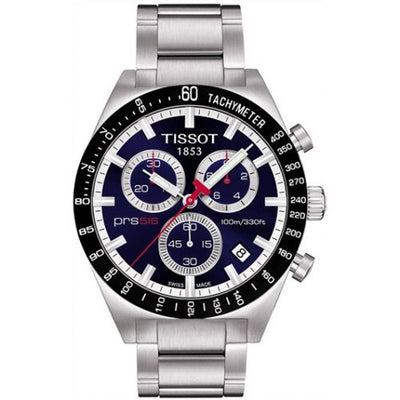 Remontoir à montres pour montre Tissot PRS 516 PRS 516 Quartz Chronograph Bleu