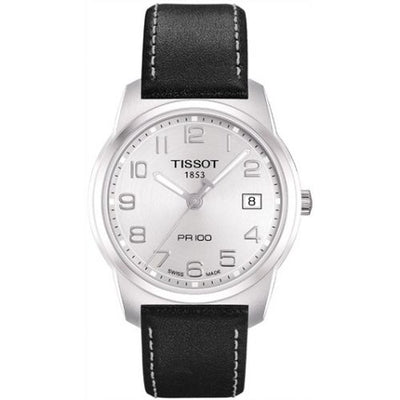 Remontoir à montres pour montre Tissot PR 100 PR 100 Quartz 38 Stainless Steel / Argent / Strap