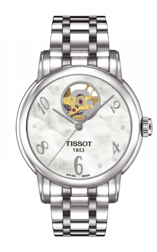Watch Winder for watch Tissot T-Classic Lady Heart MOP Diamond