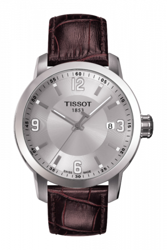 Watch Winder for watch Tissot PRC 200 PRC 200 Quartz Silver Leather