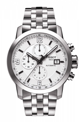 Watch Winder for watch Tissot PRC 200 PRC 200 Automatic Chronograph Silver