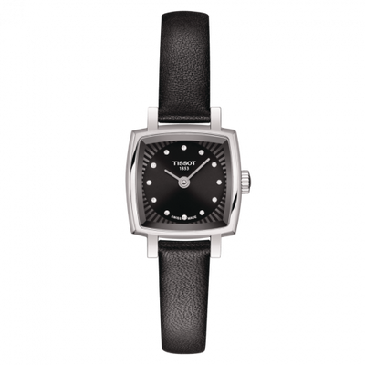 Watch Winder for watch Tissot T-Lady Lovely Square Stainless Steel / Black