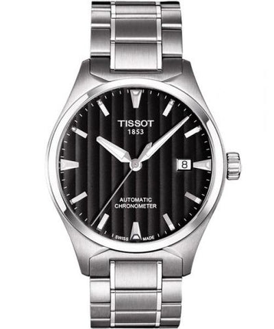 Remontoir à montres pour montre Tissot T-Tempo T-Tempo Automatic Stainless Steel / Noire / Bracelet