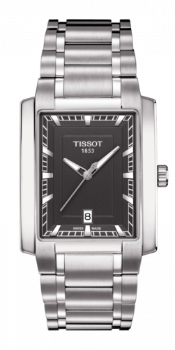 Remontoir à montres pour montre Tissot T-Trend TXL Stainless Steel / Noire
