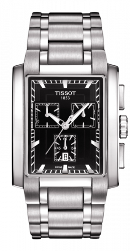 Remontoir à montres pour montre Tissot T-Trend TXL Chrono Stainless Steel / Noire