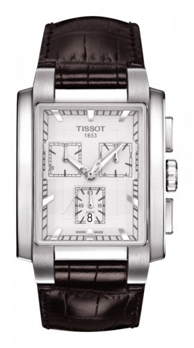 Remontoir à montres pour montre Tissot T-Trend TXL Chrono Stainless Steel / Argent