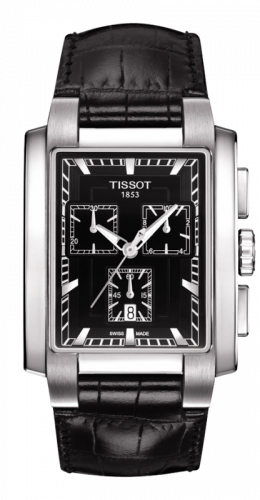 Remontoir à montres pour montre Tissot T-Trend TXL Chrono Stainless Steel / Noire
