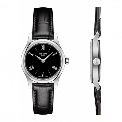 Remontoir à montres pour montre Tissot Tradition Tradition 5.5 Lady 25 Stainless Steel / Noire