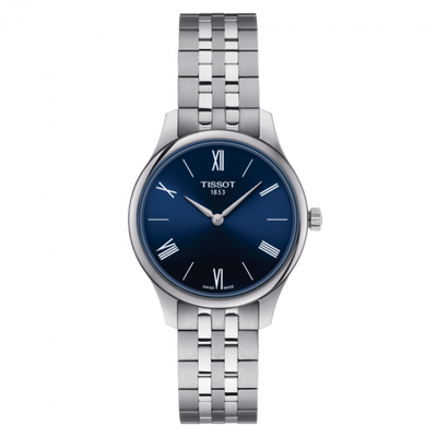 Remontoir à montres pour montre Tissot Tradition Tradition 5.5 Lady 31 Stainless Steel / Bleu / Bracelet