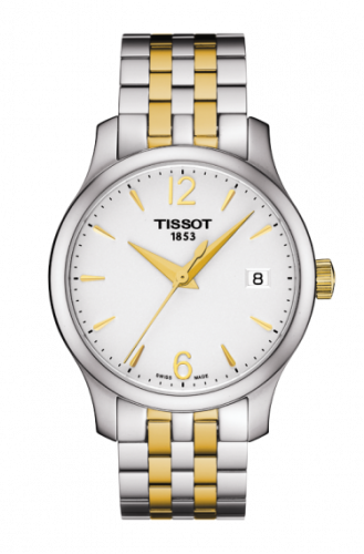 Remontoir à montres pour montre Tissot Tradition Tradition Lady Bicolor / Argent / Bracelet