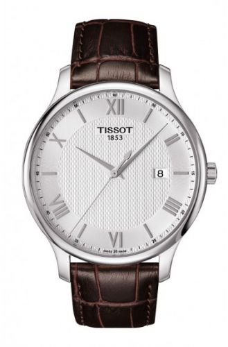 Remontoir à montres pour montre Tissot Tradition Tradition Quartz 42 Stainless Steel / Argent / Strap