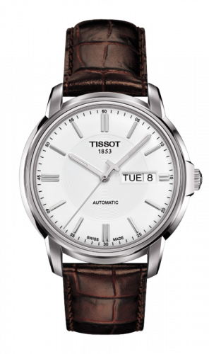 Watch Winder for watch Tissot T-Classic Automatics III Silver / Strap