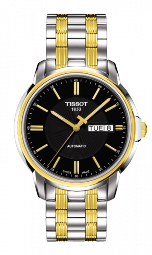 Watch Winder for watch Tissot T-Classic Automatics III Two Tone Black