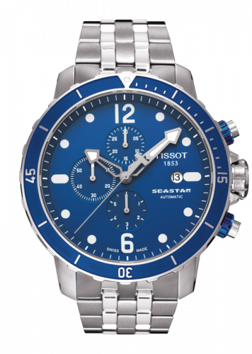 Watch Winder for watch Tissot Seastar Seastar 1000 Automatic Chronograph Blue