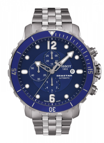 Watch Winder for watch Tissot Seastar Seastar 1000 Automatic Chronograph Blue Ceramic