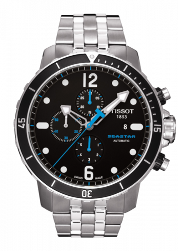 Watch Winder for watch Tissot Seastar Seastar 1000 Automatic Chronograph Black