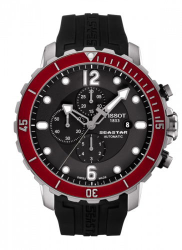 Watch Winder for watch Tissot Seastar Seastar 1000 Automatic Chronograph Red Ceramic