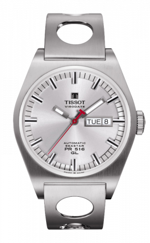 Watch Winder for watch Tissot PRS 516 PRS 516 Automatic 40 Stainless Steel / Silver / Bracelet