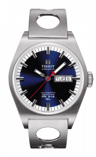 Watch Winder for watch Tissot PRS 516 PRS 516 Automatic 40 Stainless Steel / Blue / Bracelet