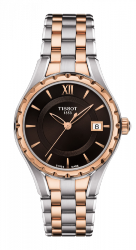 Remontoir à montres pour montre Tissot T-Trend Lady T072 Quartz Rose