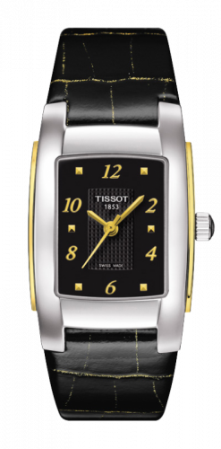 Remontoir à montres pour montre Tissot T-Trend T-10 Stainless Steel / Yellow Or / Noire