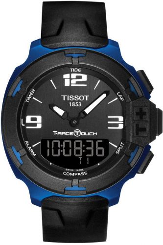 Remontoir à montres pour montre Tissot Touch T-Race Touch Aluminium / Bleu