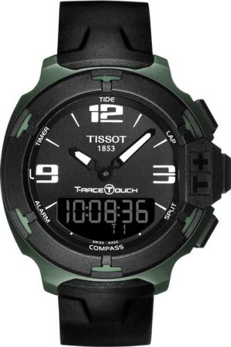 Remontoir à montres pour montre Tissot Touch T-Race Touch Aluminium / Verte