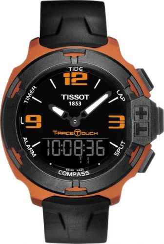 Remontoir à montres pour montre Tissot Touch T-Race Touch Aluminium / Orange