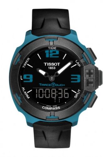 Remontoir à montres pour montre Tissot Touch T-Race Touch Aluminium / Bleu