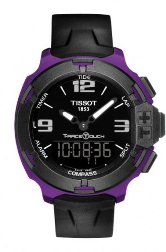 Remontoir à montres pour montre Tissot Touch T-Race Touch Aluminium / Purple