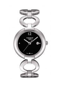 Remontoir à montres pour montre Tissot T-Trend Rosey Stainless Steel / Noire / Bracelet