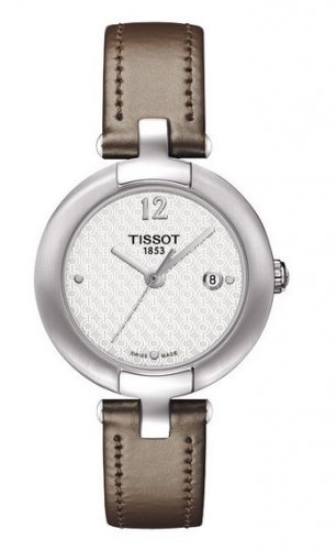 Remontoir à montres pour montre Tissot T-Trend Rosey Stainless Steel / Blanc