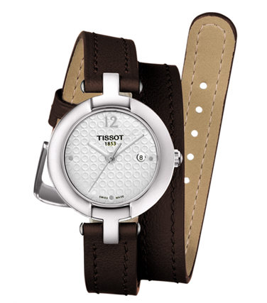 Remontoir à montres pour montre Tissot T-Trend Rosey Stainless Steel / Blanc