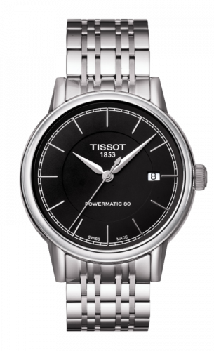 Watch Winder for watch Tissot Carson Carson Powermatic 80 Black / Bracelet