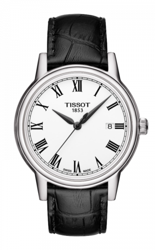 Watch Winder for watch Tissot Carson Carson Quartz 40 Stainless Steel / White / Strap