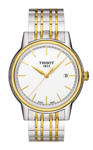 Watch Winder for watch Tissot Carson Carson Quartz 40 Stainless Steel / Yellow Gold PVD / Bracelet