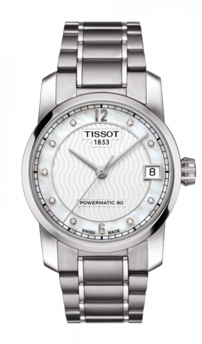 Remontoir à montres pour montre Tissot Titanium Powermatic 80 Lady Titanium / MOP