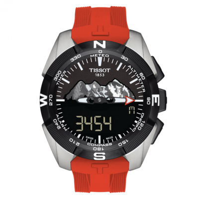 Remontoir à montres pour montre Tissot Touch T-Touch Expert Solar Jungfraubahn Edition / Rubber