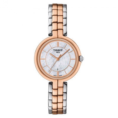 Watch Winder for watch Tissot T-Lady Flamingo Bicolor / MOP / Bracelet