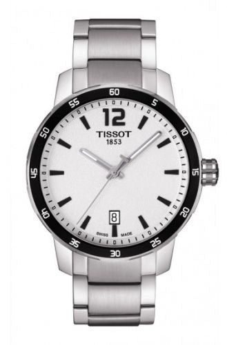 Watch Winder for watch Tissot Quickster Quickster Stainless Steel / Silver / Bracelet