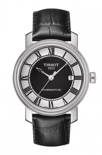 Remontoir à montres pour montre Tissot Bridgeport Bridgeport Powermatic 80 Panda Roman